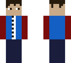 blue boy jacket+jeans