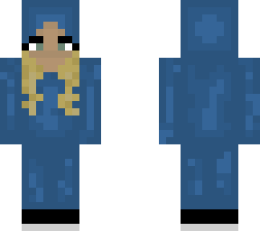 blue girl