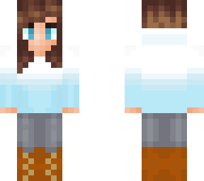 blue hoodie girl