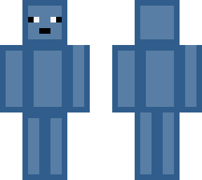 blue man
