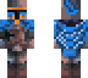 caped blue knight