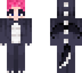 ender dragon onesie new hair <3