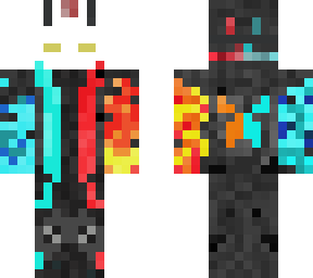fire/water bunny