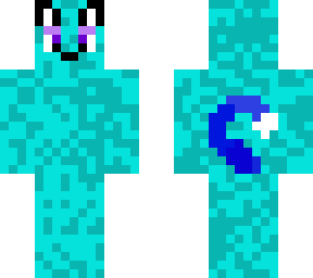 furry snow leopard (blue)