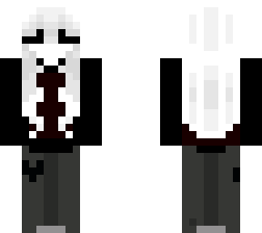 goth egirl white black