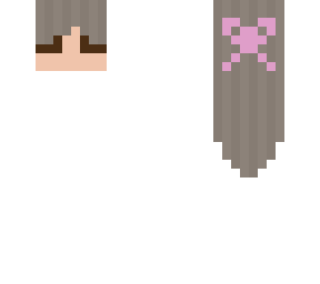 hair with bow