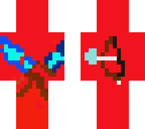 modern minecraft warrior skin