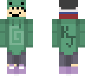 quackity wearing a kj frog hoodie <3