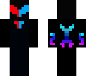 red and blue robot
