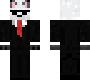 snow fox in a suit