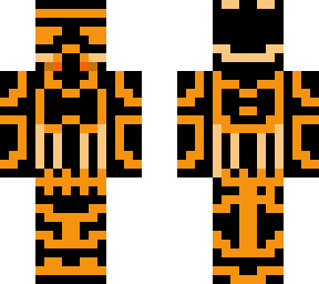 storm trooper orange neon