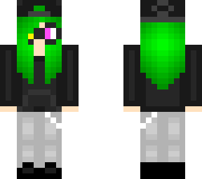 tomboy green hair