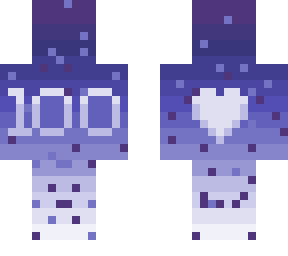 100 likes skin