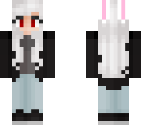 albino bunny