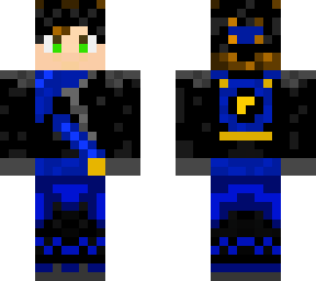 black and blue
