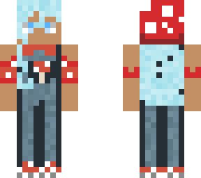 blue-haired shroomveralls
