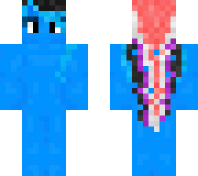 blue humanoid skin but i fixed the shading a bit