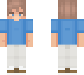 blue shirt