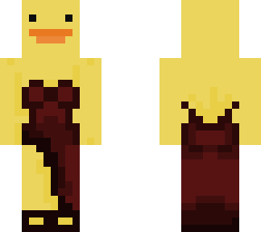 brides maid dress (red/duck)