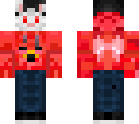 complete red furry