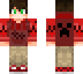 cool creeper face hude