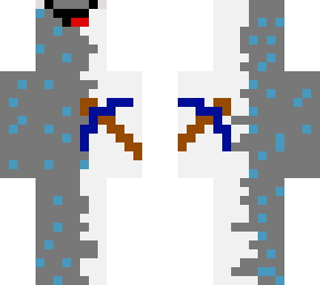 diamond pickaxe mining diamond ore derp face