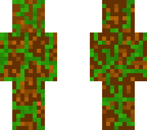 dirt mossy man