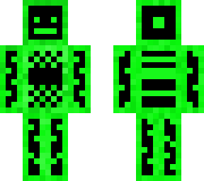 green cube