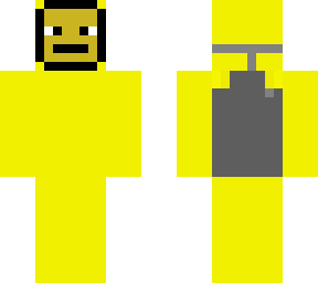 hazmat suit man