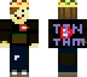 my own custom minecraft skin