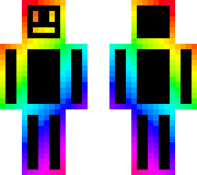neon rainbow bro