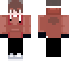orange gamer with hood