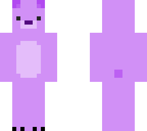 pastel purple teddy bear