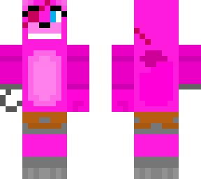 pink foxy (fazbear and friends: minecraft)