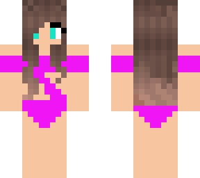 pink swimsuit