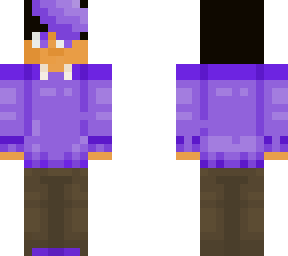 purple boy with a hoodie (again)