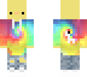 rainbow duck