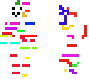 rainbow glicthed appy