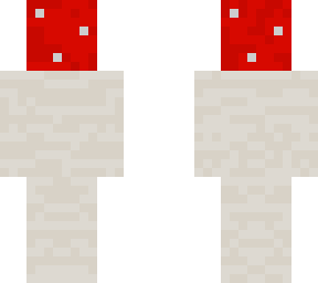 red mushroom skin