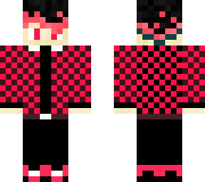red plaid jacket