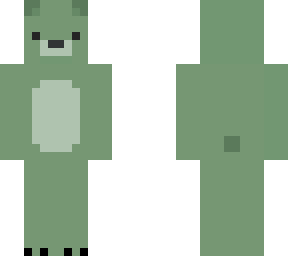 sage green teddy bear