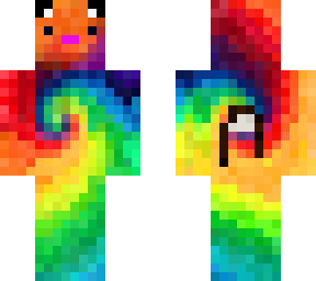 tie dye fox