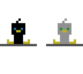 two birds on a wire