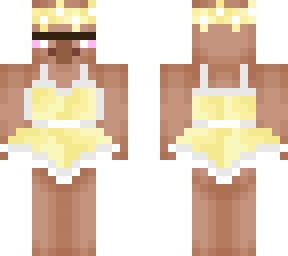 villager yellow dress