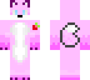 wolf furry pink