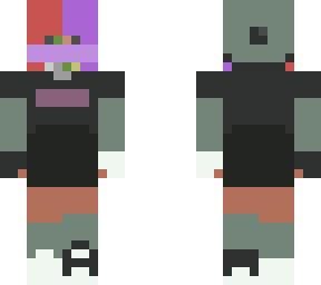 zombified piglin girl