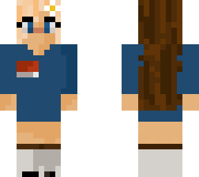 (blue) sweat shirt girl