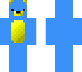 blue and gold bear