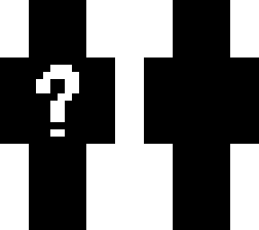 classic question mark