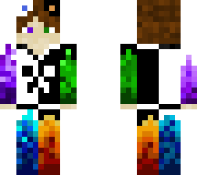 colourful creeper boy